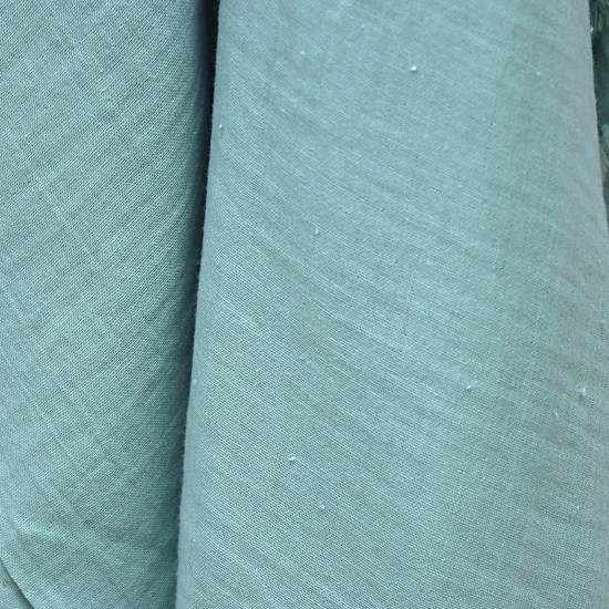 MD V-Nefti Yesili 2 Layer Plain Baby, Kids Clothing Fabric 100% Cotton 34 Model