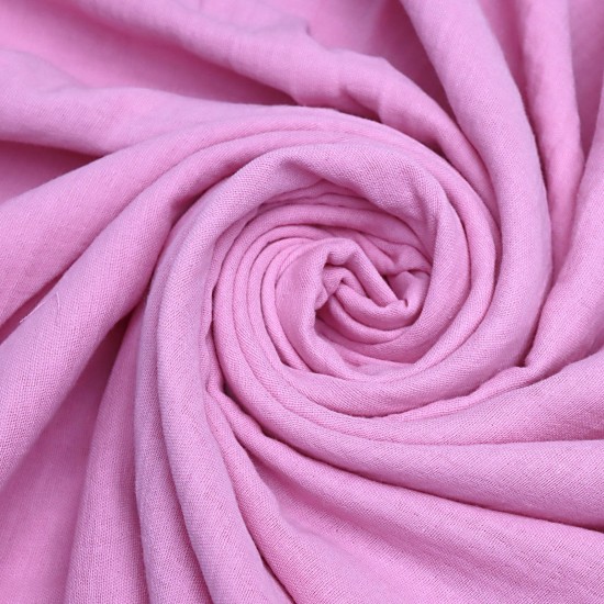 MD V-Pembe 2 Layer Plain Baby, Kids Clothing Fabric 100% Cotton 34 Model