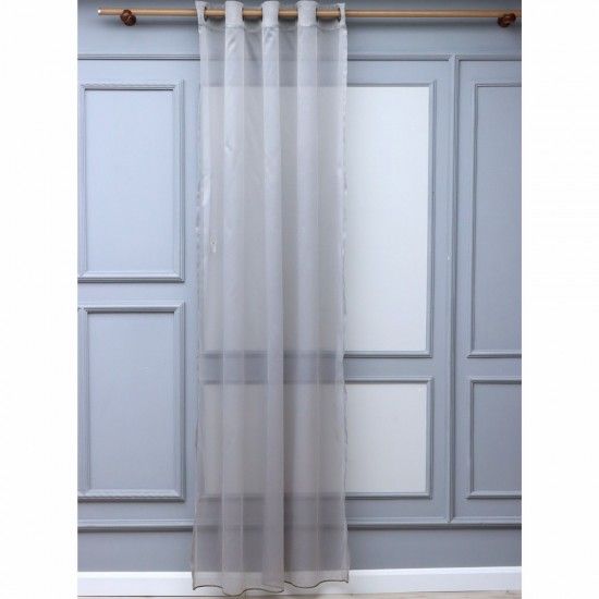 Charles 140x260 cm Wholesale Rustic Sewn Tulle Curtain Living and Bedroom Curtains 7 Models 100% Polyester