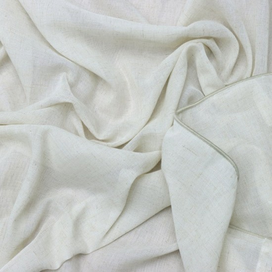 King 140x260 cm Wholesale Rustic Sewn Tulle Curtain Living and Bedroom Curtains 6 Models 100% Polyester