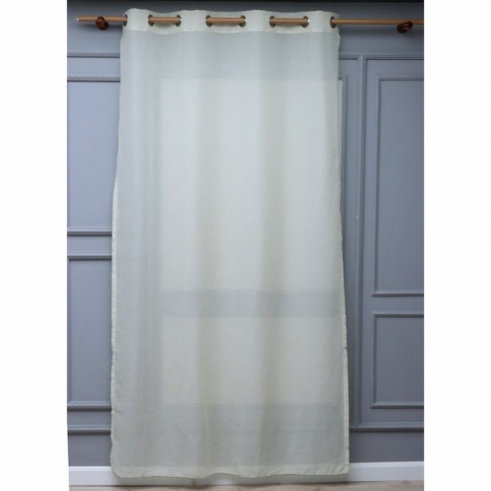 King 140x260 cm Wholesale Rustic Sewn Tulle Curtain Living and Bedroom Curtains 6 Models 100% Polyester