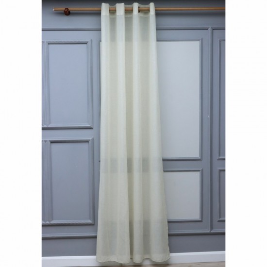King 140x260 cm Wholesale Rustic Sewn Tulle Curtain Living and Bedroom Curtains 6 Models 100% Polyester