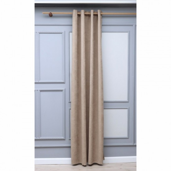Tower 140x260 cm Wholesale Rustic Sewn Background Curtain Living and Bedroom Curtains 50 Models 100% Polyester