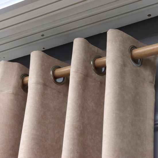 Tower 140x260 cm Wholesale Rustic Sewn Background Curtain Living and Bedroom Curtains 50 Models 100% Polyester