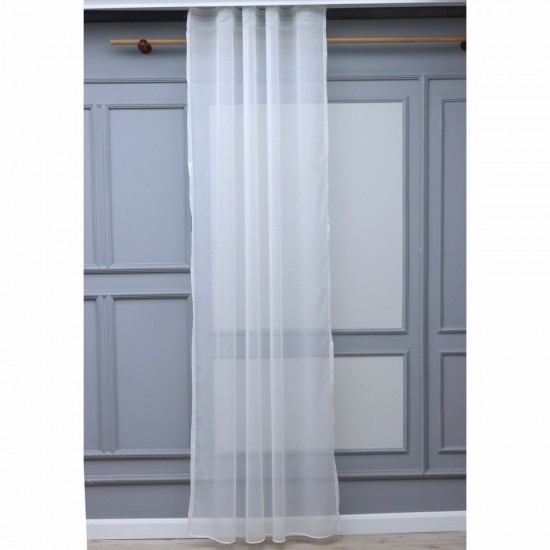Jennifer 140x260 cm Wholesale Tulle Curtain Living and Bedroom Curtains 4 Models 100% Polyester