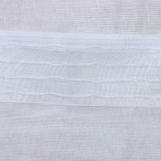 Jennifer 140x260 cm Wholesale Rustic Sewn Tulle Curtain Living and Bedroom Curtains 4 Models 100% Polyester