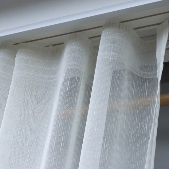 Linda 140x260 cm Wholesale Tulle Curtain Living and Bedroom Curtains 3 Models 100% Polyester