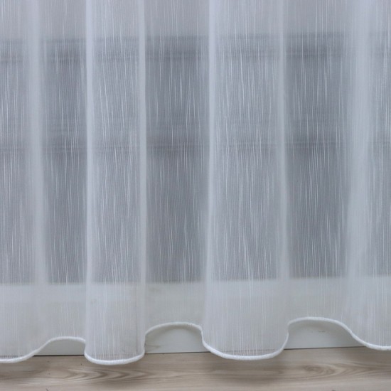 Maria 140x260 cm Wholesale Rustic Sewn Tulle Curtain Living and Bedroom Curtains 3 Models 100% Polyester