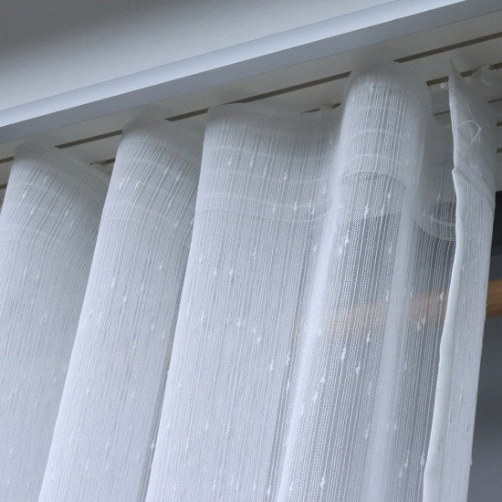 Betty 140x260 cm Wholesale Tulle Curtain Living and Bedroom Curtains 3 Models 100% Polyester