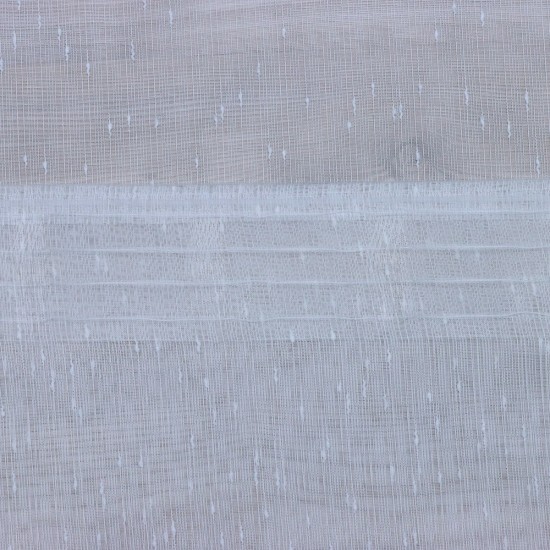 Betty 140x260 cm Wholesale Rustic Sewn Tulle Curtain Living and Bedroom Curtains 3 Models 100% Polyester