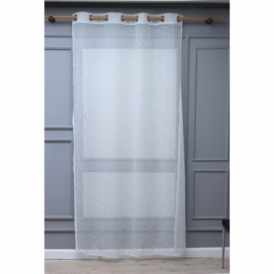 Patricia 140x260 cm Wholesale Rustic Sewn Tulle Curtain Living and Bedroom Curtains 3 Models 100% Polyester