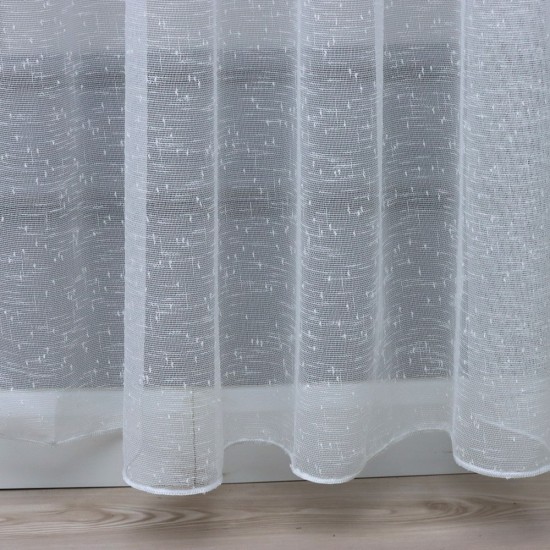Patricia 140x260 cm Wholesale Rustic Sewn Tulle Curtain Living and Bedroom Curtains 3 Models 100% Polyester