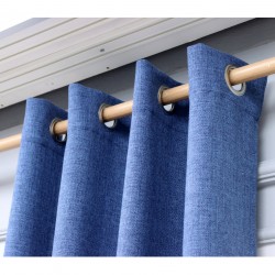 Daniel 140x260 cm Wholesale Rustic Sewn Background Curtain Living and Bedroom Curtains 27 Models 100% Polyester