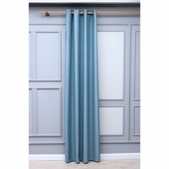 Murphy 140x260 cm Wholesale Rustic Sewn Background Curtain Living and Bedroom Curtains 24 Models 100% Polyester