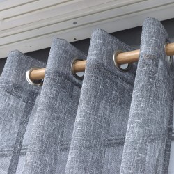 Carter 140x260 cm Wholesale Rustic Sewn Tulle Curtain Living and Bedroom Curtains 20 Models 100% Polyester