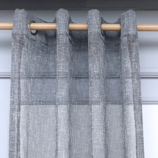 Carter 140x260 cm Wholesale Rustic Sewn Tulle Curtain Living and Bedroom Curtains 20 Models 100% Polyester