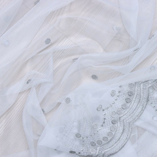 8124 140x260 cm Wholesale Tulle Curtain Living and Bedroom Curtains 6 Models 100% Polyester