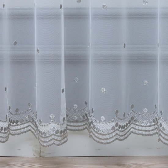 8124 140x260 cm Wholesale Tulle Curtain Living and Bedroom Curtains 6 Models 100% Polyester