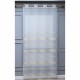 8128 140x260 cm Wholesale Rustic Sewn Tulle Curtain Living and Bedroom Curtains 3 Models 100% Polyester