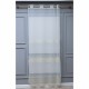 8130 140x260 cm Wholesale Rustic Sewn Tulle Curtain Living and Bedroom Curtains 3 Models 100% Polyester