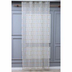 8134 140x260 cm Wholesale Tulle Curtain Living and Bedroom Curtains 6 Models 100% Polyester