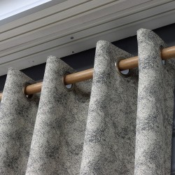 Steven 140x260 cm Wholesale Rustic Sewn Background Curtain Living and Bedroom Curtains 7 Models 100% Polyester