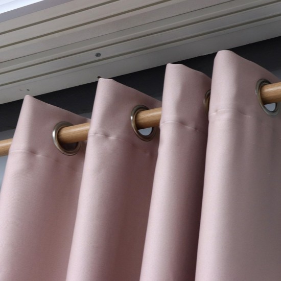 Allison 140x260 cm Wholesale Rustic Sewn Background Curtain Living and Bedroom Curtains 37 Models 100% Polyester