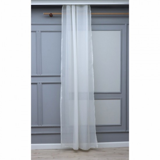 Benjamin 140x260 cm Wholesale Tulle Curtain Living and Bedroom Curtains 2 Models 100% Polyester