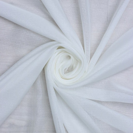 Benjamin 140x260 cm Wholesale Rustic Sewn Tulle Curtain Living and Bedroom Curtains 2 Models 100% Polyester