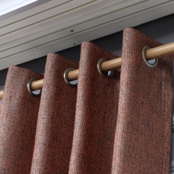 Bere 140x260 cm Wholesale Rustic Sewn Background Curtain Living and Bedroom Curtains 10 Models 100% Polyester