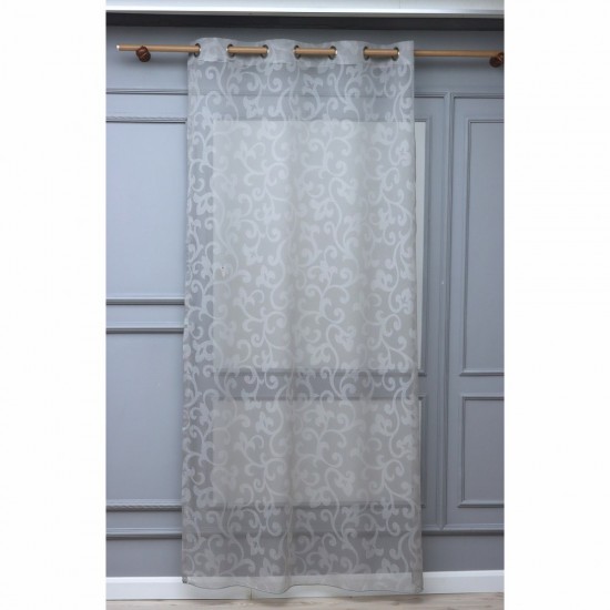 Calcium 140x260 cm Wholesale Rustic Sewn Tulle Curtain Living and Bedroom Curtains 3 Models 100% Polyester