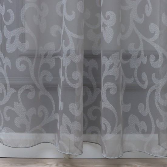 Calcium 140x260 cm Wholesale Rustic Sewn Tulle Curtain Living and Bedroom Curtains 3 Models 100% Polyester