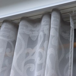 Calcium 140x260 cm Wholesale Tulle Curtain Living and Bedroom Curtains 3 Models 100% Polyester
