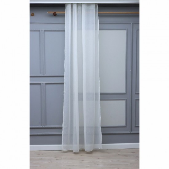Cameron 140x260 cm Wholesale Tulle Curtain Living and Bedroom Curtains 2 Models 100% Polyester