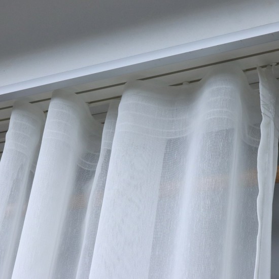 Cameron 140x260 cm Wholesale Tulle Curtain Living and Bedroom Curtains 2 Models 100% Polyester