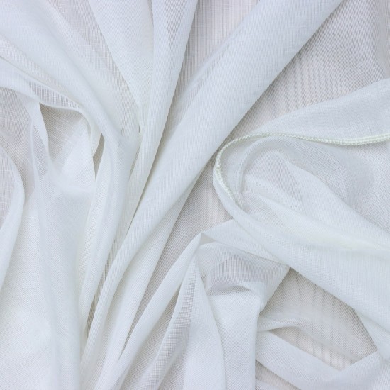 Cameron 140x260 cm Wholesale Rustic Sewn Tulle Curtain Living and Bedroom Curtains 2 Models 100% Polyester