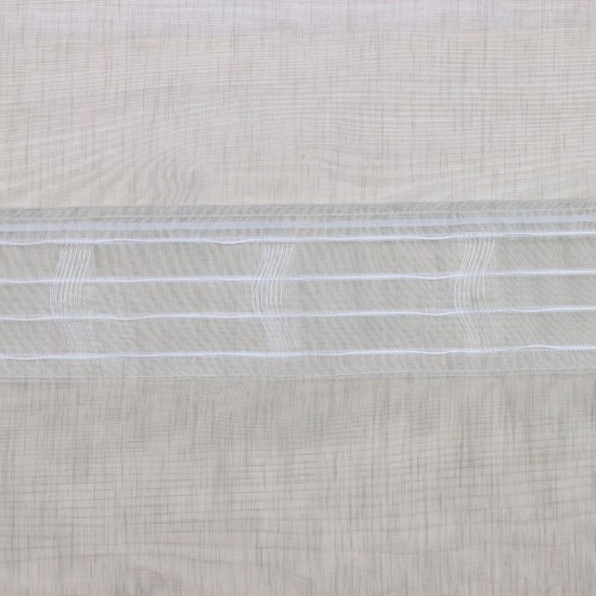 Crash 140x260 cm Wholesale Rustic Sewn Tulle Curtain Living and Bedroom Curtains 6 Models 100% Polyester