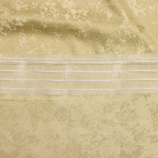 Crown 140x260 cm Wholesale Rustic Sewn Background Curtain Living and Bedroom Curtains 25 Models 100% Polyester