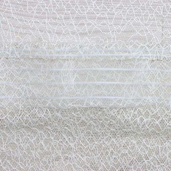 Çınar 140x260 cm Wholesale Rustic Sewn Tulle Curtain Living and Bedroom Curtains 2 Models 100% Polyester