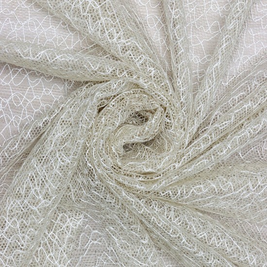 Çınar 140x260 cm Wholesale Rustic Sewn Tulle Curtain Living and Bedroom Curtains 2 Models 100% Polyester