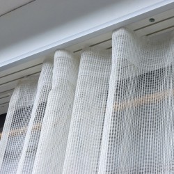 Daisy 140x260 cm Wholesale Tulle Curtain Living and Bedroom Curtains 2 Models 100% Polyester