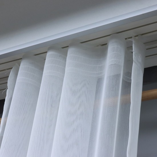 Damon 140x260 cm Wholesale Tulle Curtain Living and Bedroom Curtains 3 Models 100% Polyester