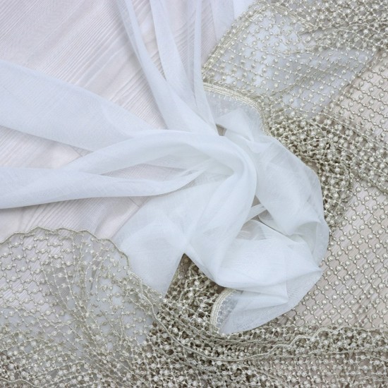 Damon 140x260 cm Wholesale Tulle Curtain Living and Bedroom Curtains 3 Models 100% Polyester