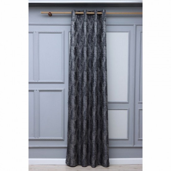 Dark 140x260 cm Wholesale Rustic Sewn Background Curtain Living and Bedroom Curtains 26 Models 100% Polyester