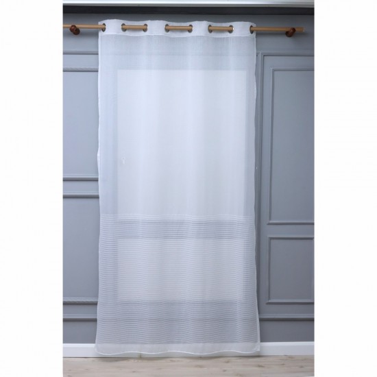 Dekor 140x260 cm Wholesale Rustic Sewn Tulle Curtain Living and Bedroom Curtains 3 Models 100% Polyester