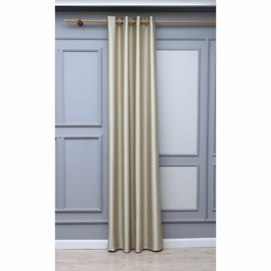 Derek 140x260 cm Wholesale Rustic Sewn Background Curtain Living and Bedroom Curtains 20 Models 100% Polyester