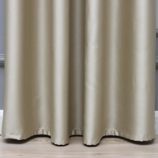 Derek 140x260 cm Wholesale Rustic Sewn Background Curtain Living and Bedroom Curtains 20 Models 100% Polyester