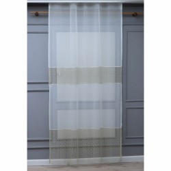 Desmond 140x260 cm Wholesale Tulle Curtain Living and Bedroom Curtains 3 Models 100% Polyester