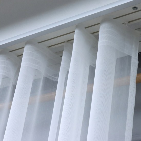 Desmond 140x260 cm Wholesale Tulle Curtain Living and Bedroom Curtains 3 Models 100% Polyester