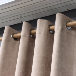 Felix 140x260 cm Wholesale Rustic Sewn Background Curtain Living and Bedroom Curtains 55 Models 100% Polyester